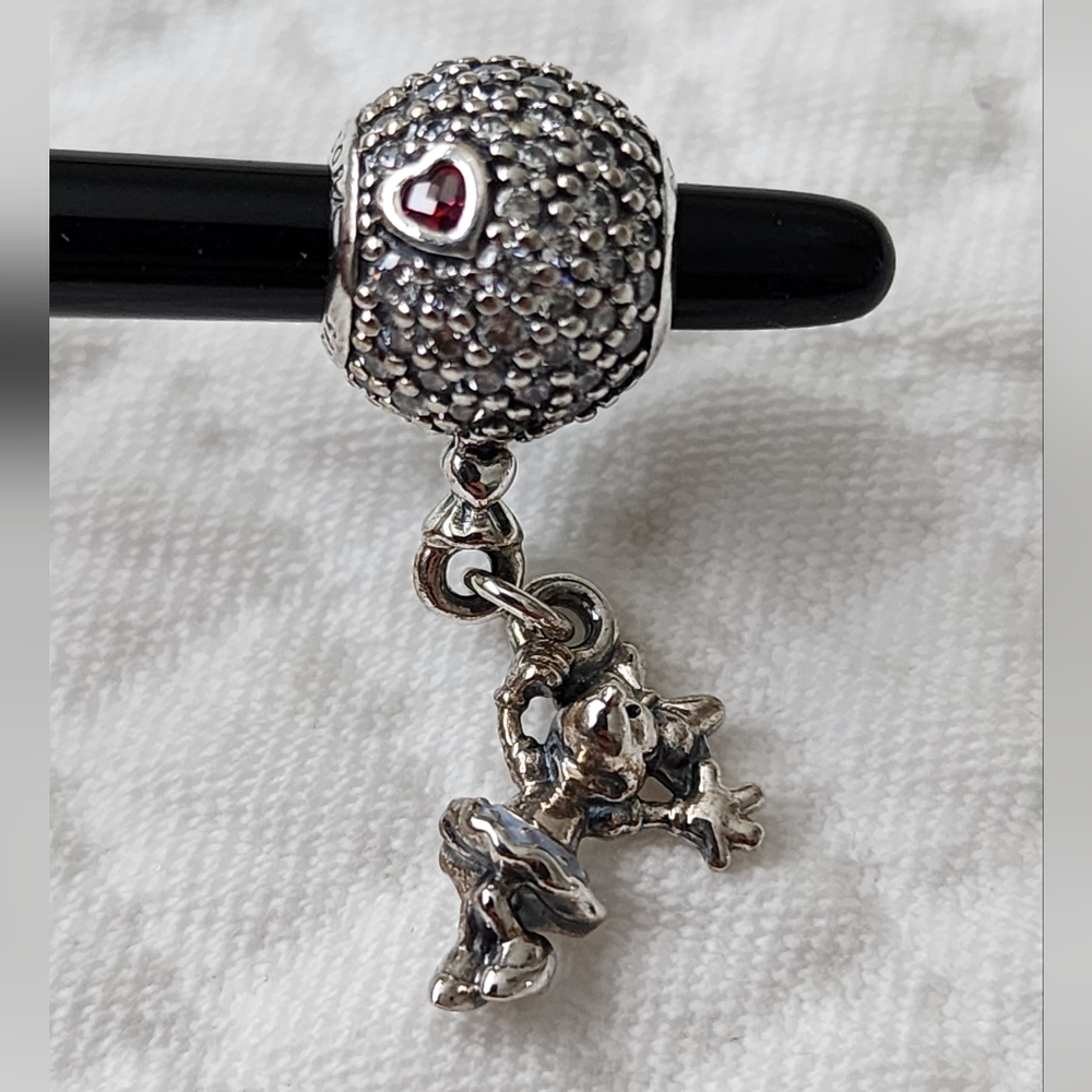 Retired Disney Pandora Floating Minnie Charm #797171CZ